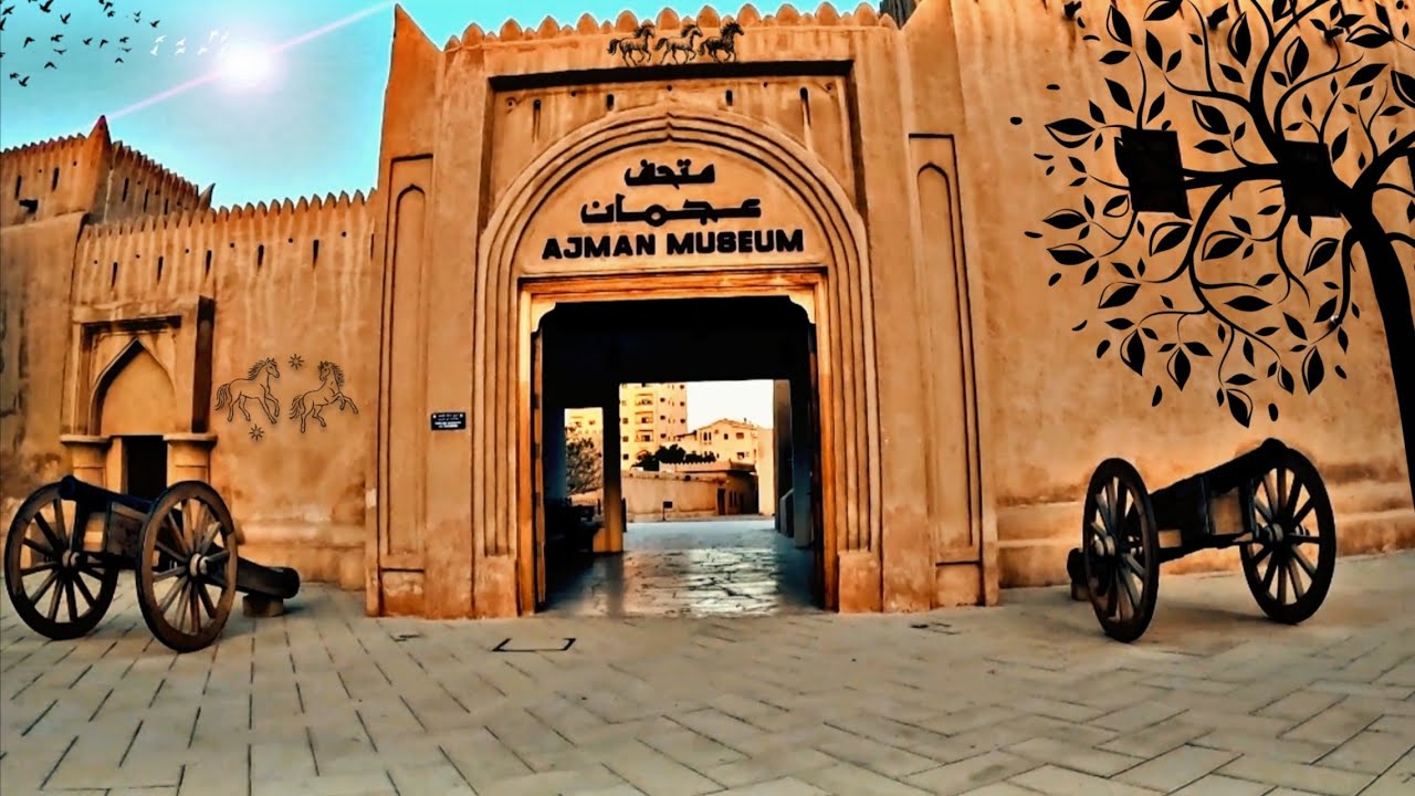 Exploring AJMAN MUSEUM | Ajman | Scared Area Inside 😳😱😱😳