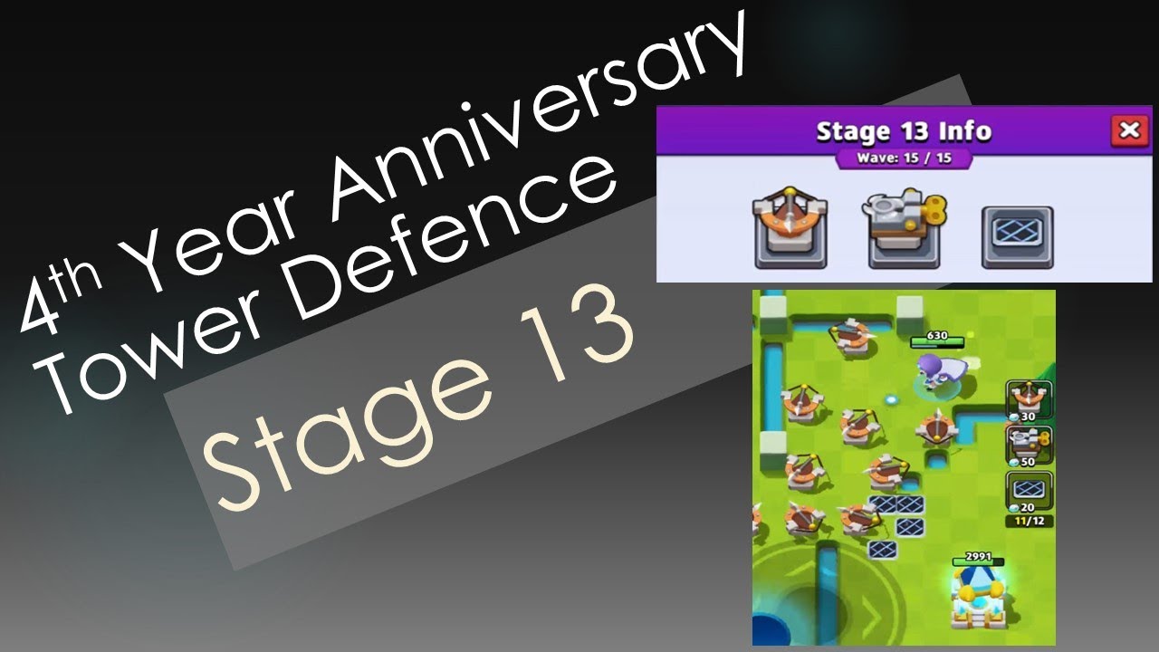 Tower Defence Stage 13