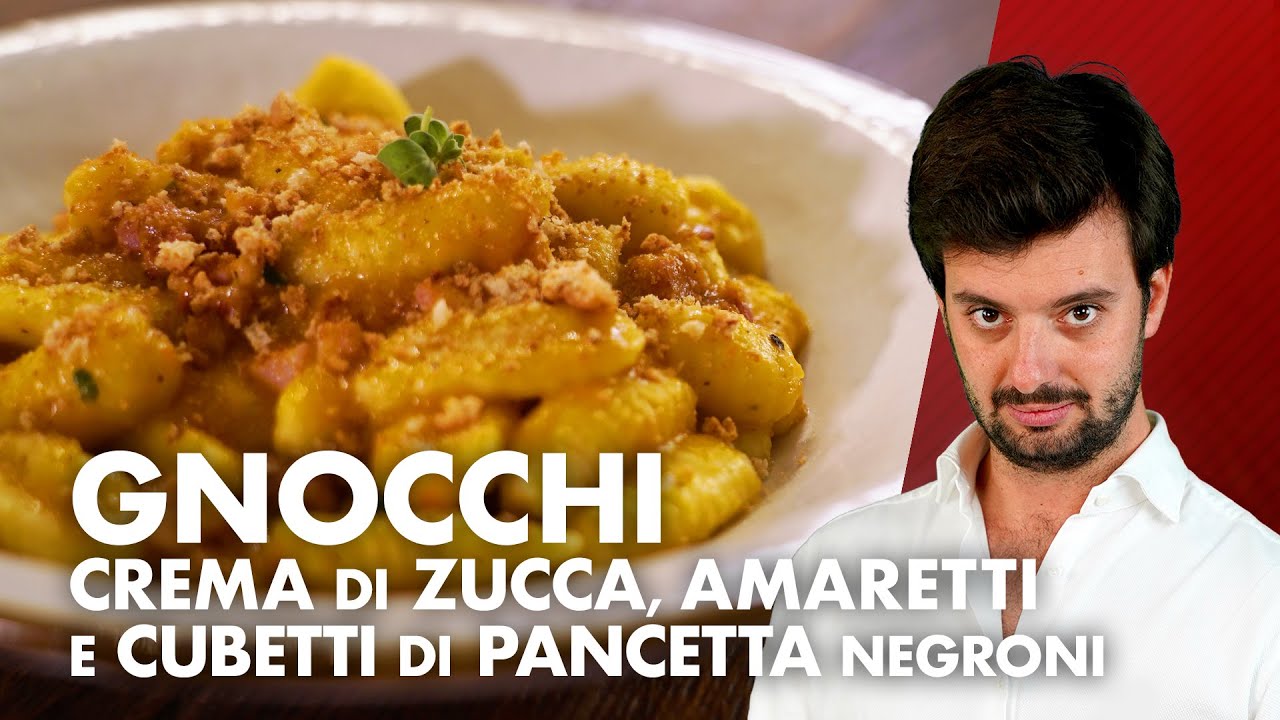 Gnocchi con zucca, amaretti e pancetta: la ricetta perfetta!