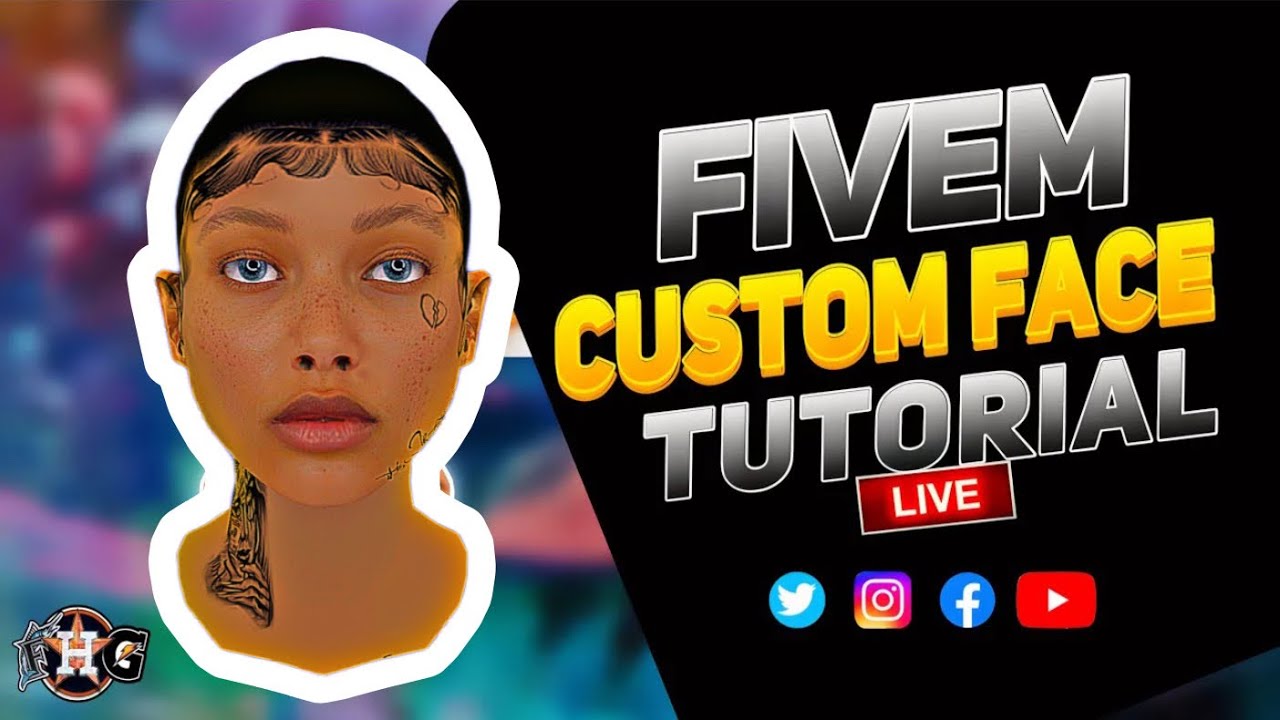 HOW TO MAKE CUSTOM REALISTIC GTA 5 / FIVEM FACE SKIN  (2024Tutorial) CONVERT 2 FIVEM WATCH TIL END