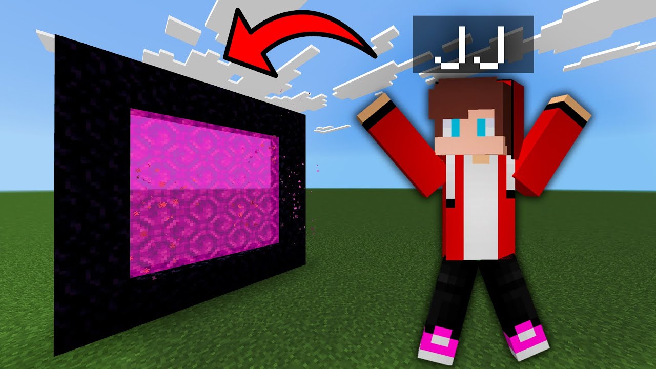 How To Make A Portal To The Maizen (JJ) Dimension in Minecraft!