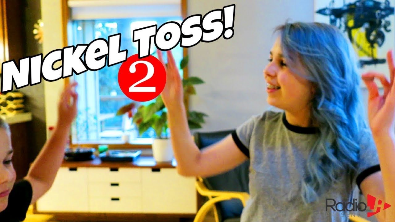 BIRTHDAY NICKEL TOSS CHALLENGE 2 | MORE PRESENTS? | RADIOJH AUDREY