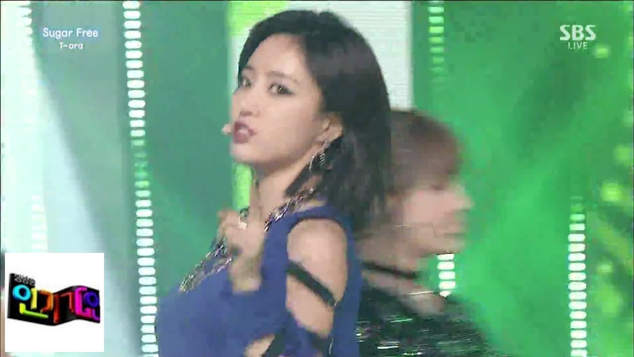 [T-ara] Sugar Free @ популярная песня Inkigayo 141012