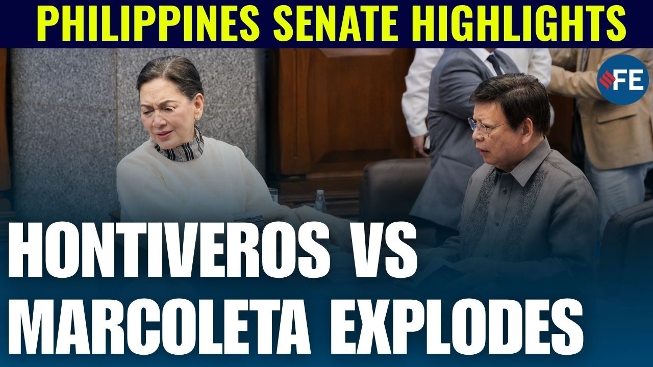 Hontiveros Vs Marcoleta Clash Rocks Philippine Senate Session | Philippines News