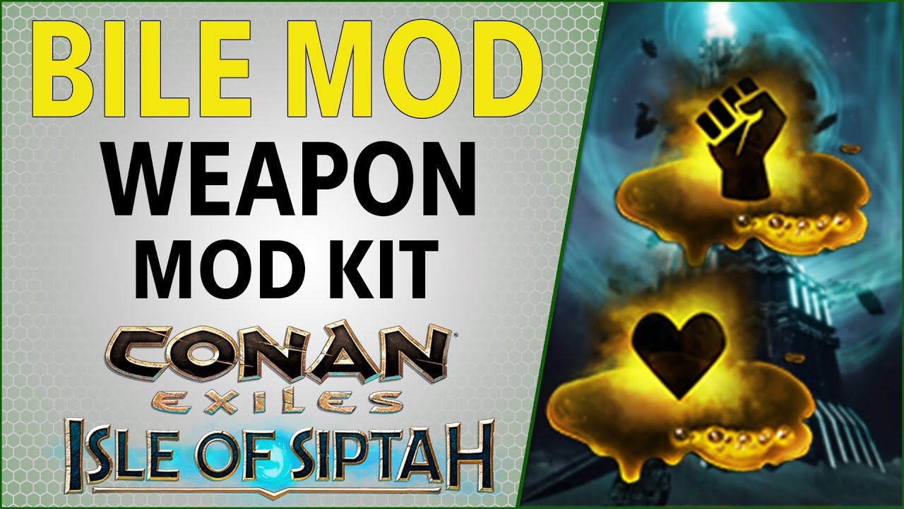 Where to get Bile Attachments Isle of Siptah | Conan Exiles 2021