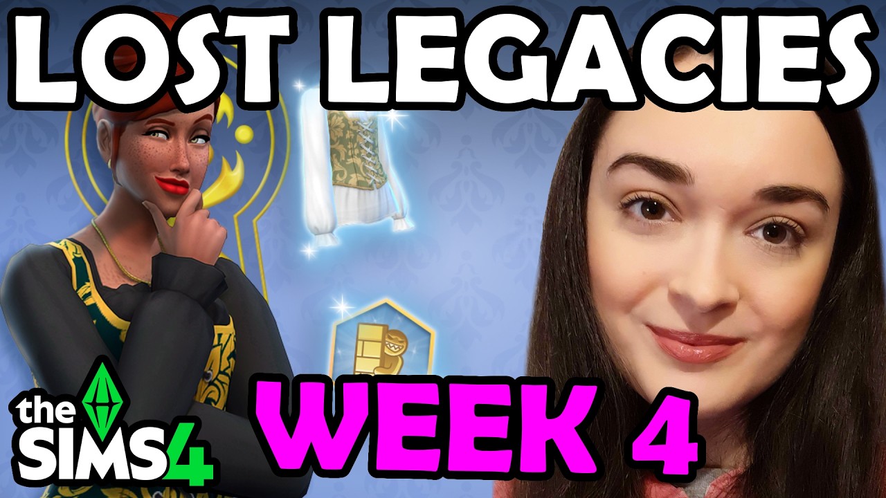 WEEK 4 LOST LEGACIES Event! Final Walkthrough! | The Sims 4 Event