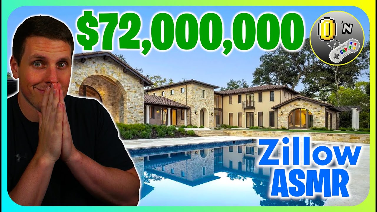 (ASMR) $72,000,000 San Jose Mansions On Zillow! (Whispered)