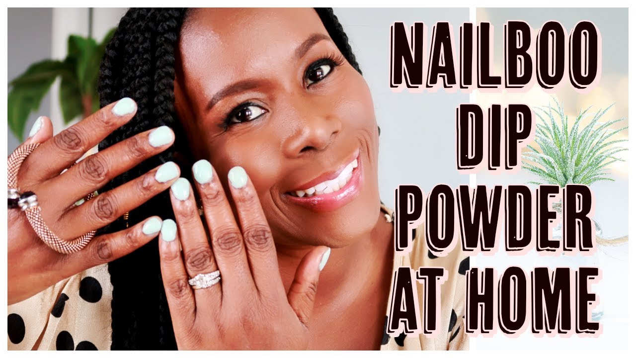 NAILBOO DIP POWDER TUTORIAL at Home | QUICK APPLICATION How to use KIT | ISOWA GALLERY