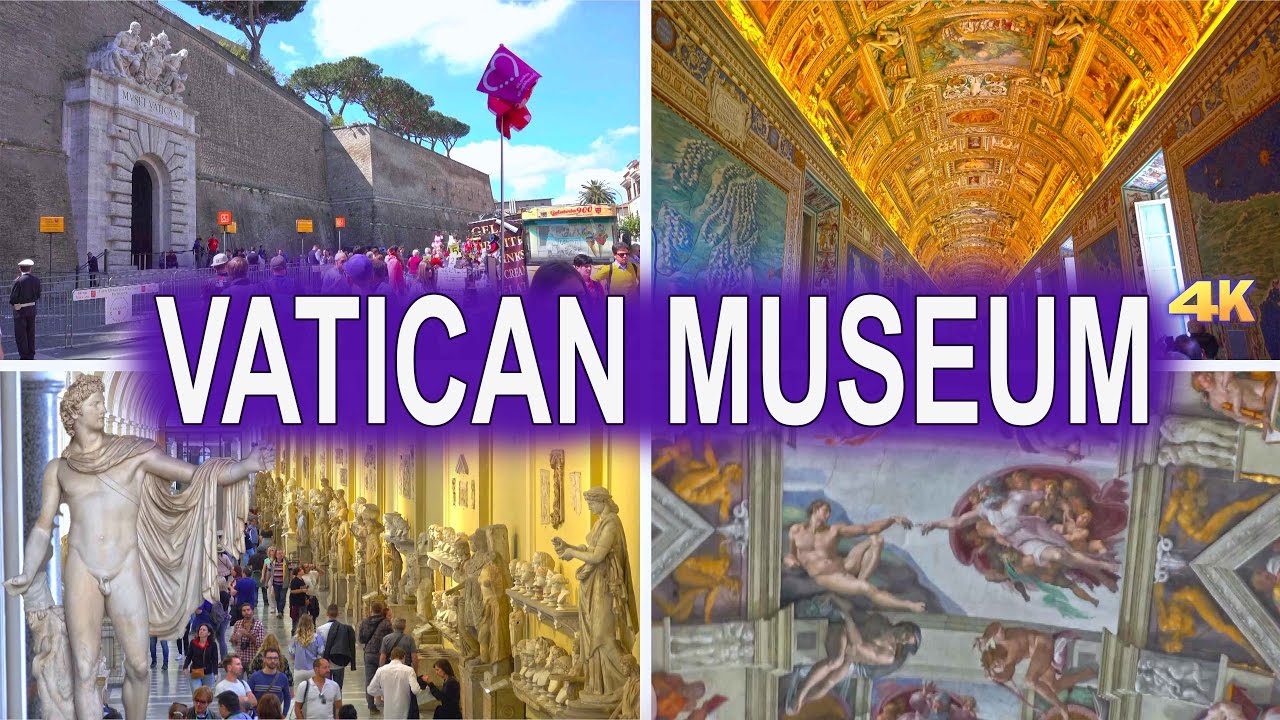 VATICAN MUSEUM - VATICAN, ROME 4K