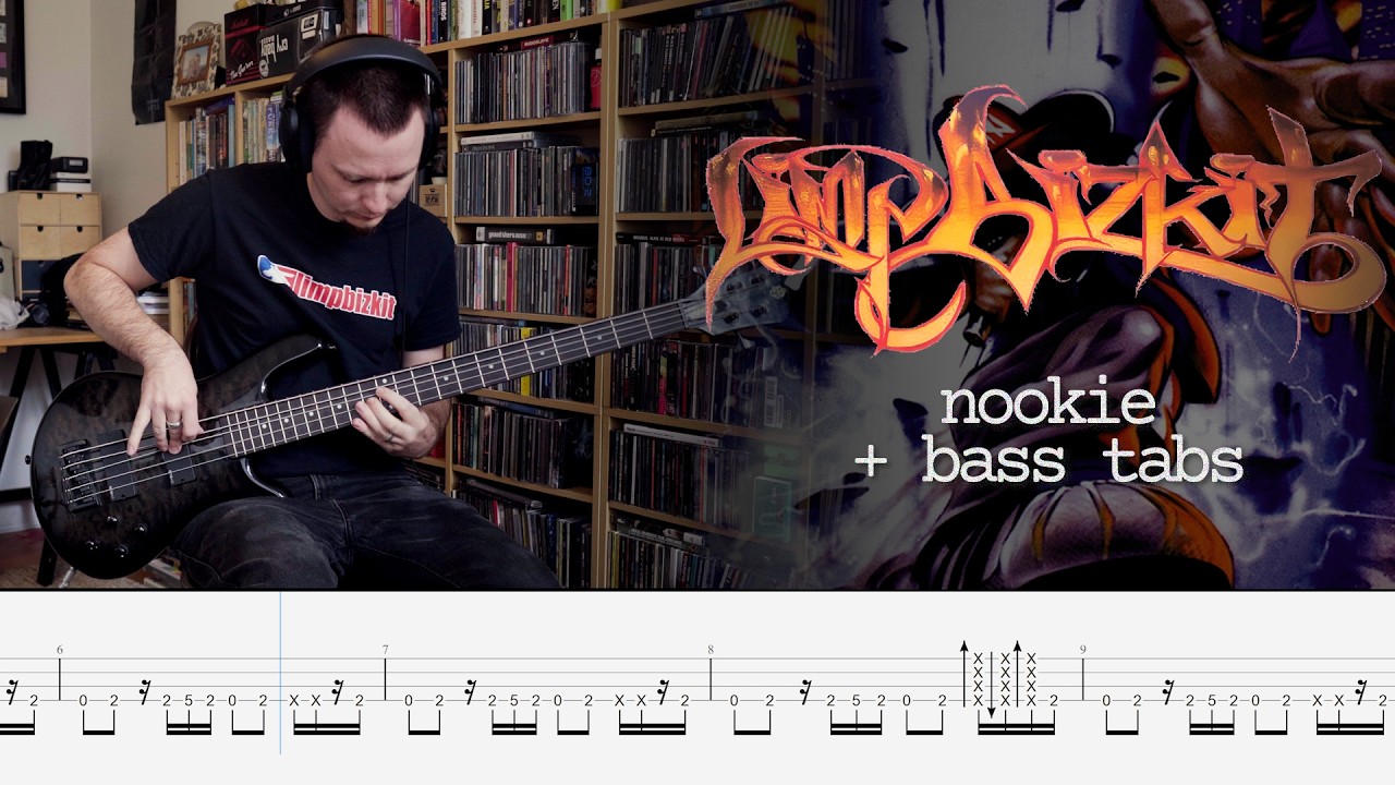 Limp Bizkit - Nookie - Bass Cover + tabs