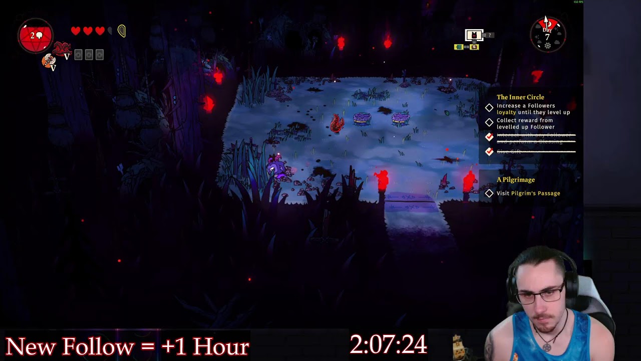 12 Hour Stream… Every Follow Extends It