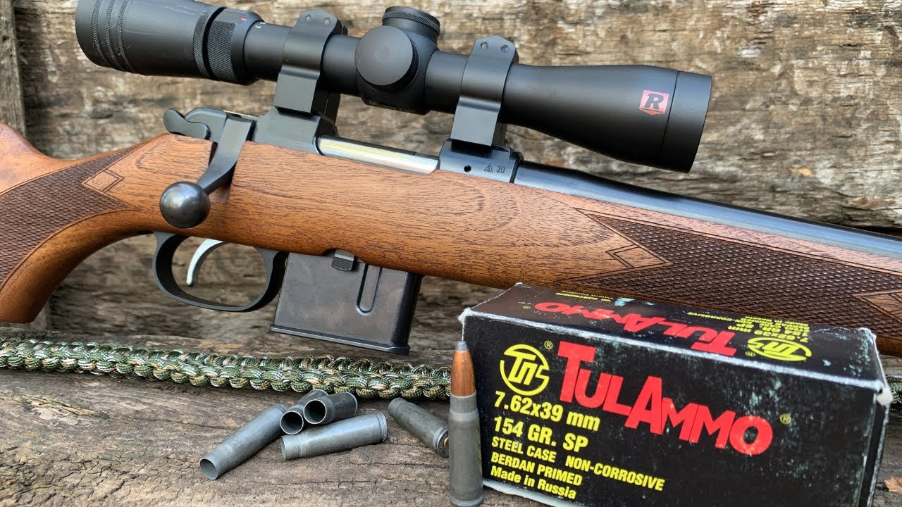 CZ 527 American 7.62x39 Tula 154gr SP
