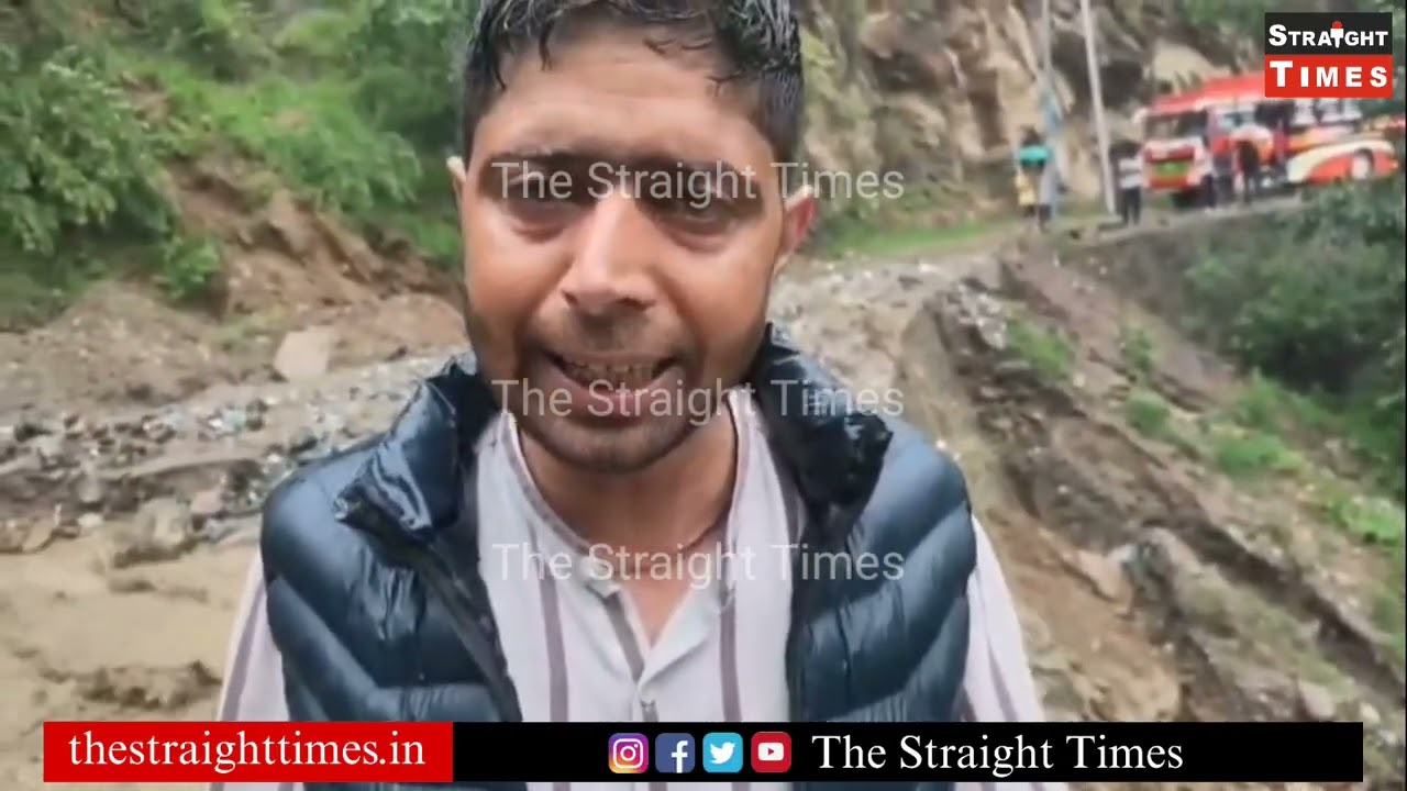 Flash Floods Ravage Bhalesa: Thathri&ndash;Kilothran National Highway Closed at Multiple Points After Heav