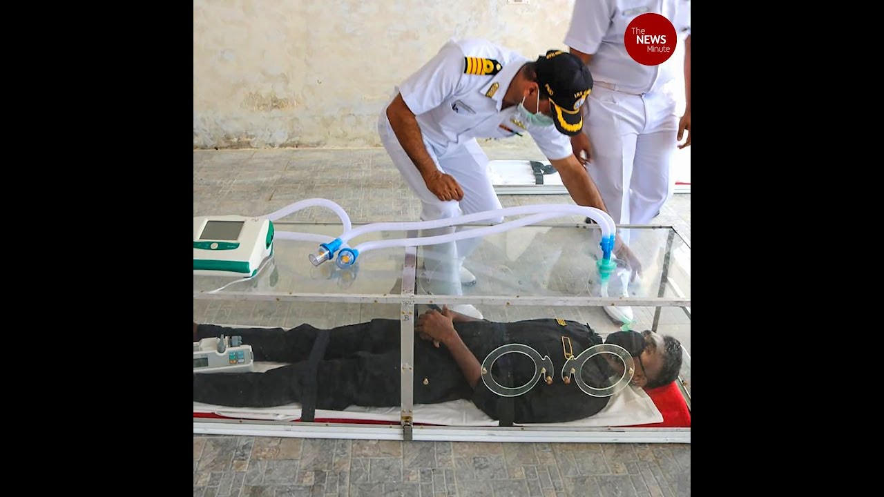 Indian Navy builds evacuation pod to airlift COVID-19 patients during emergency