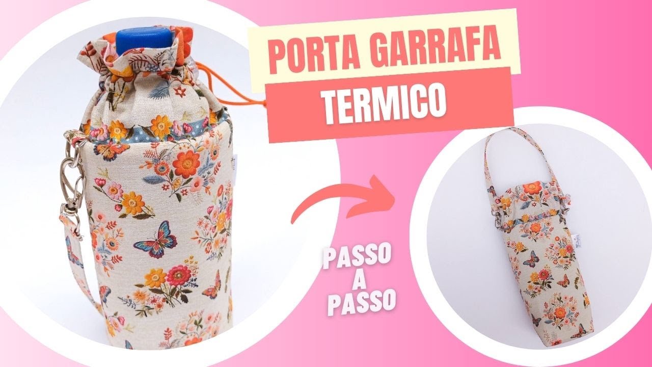 Porta Garrafa Termico - Passo a Passo Facil