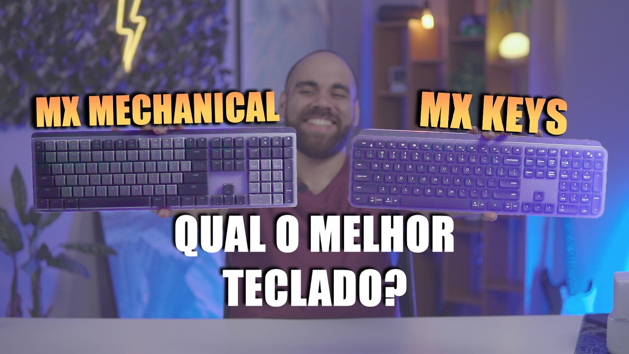 MX KEYS vs MX MECHANICAL | QUAL O MELHOR TECLADO DE PRODUTIVIDADE DA LOGITECH?
