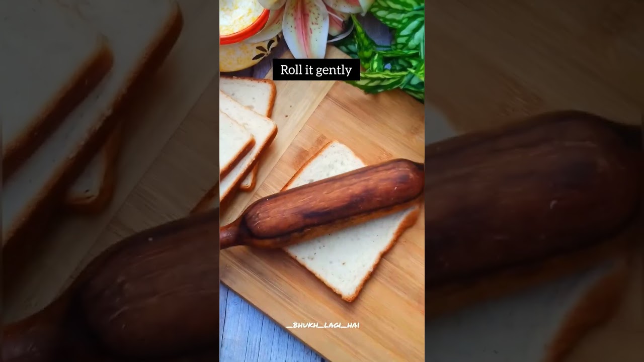 Cheesy bread parcel #shorts #ytshorts #trending #breadparcel