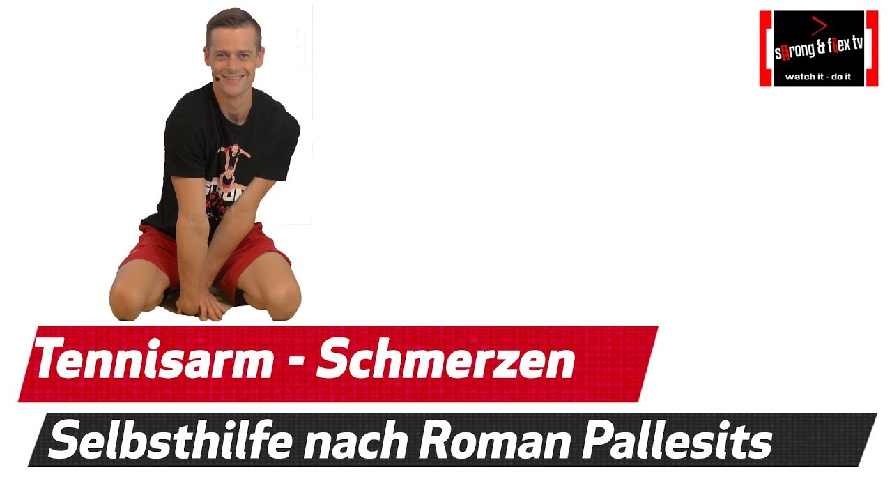 Tennisarm bzw. Ellbogenschmerzen loswerden - Beste Übung von Roman Pallesits