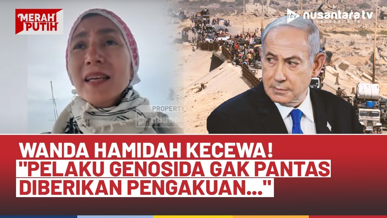 [FULL] Israel Diakui Jika Palestina Merdeka, Wanda: Pelaku Genosida Gak Pantas Diberi Pengakuan!