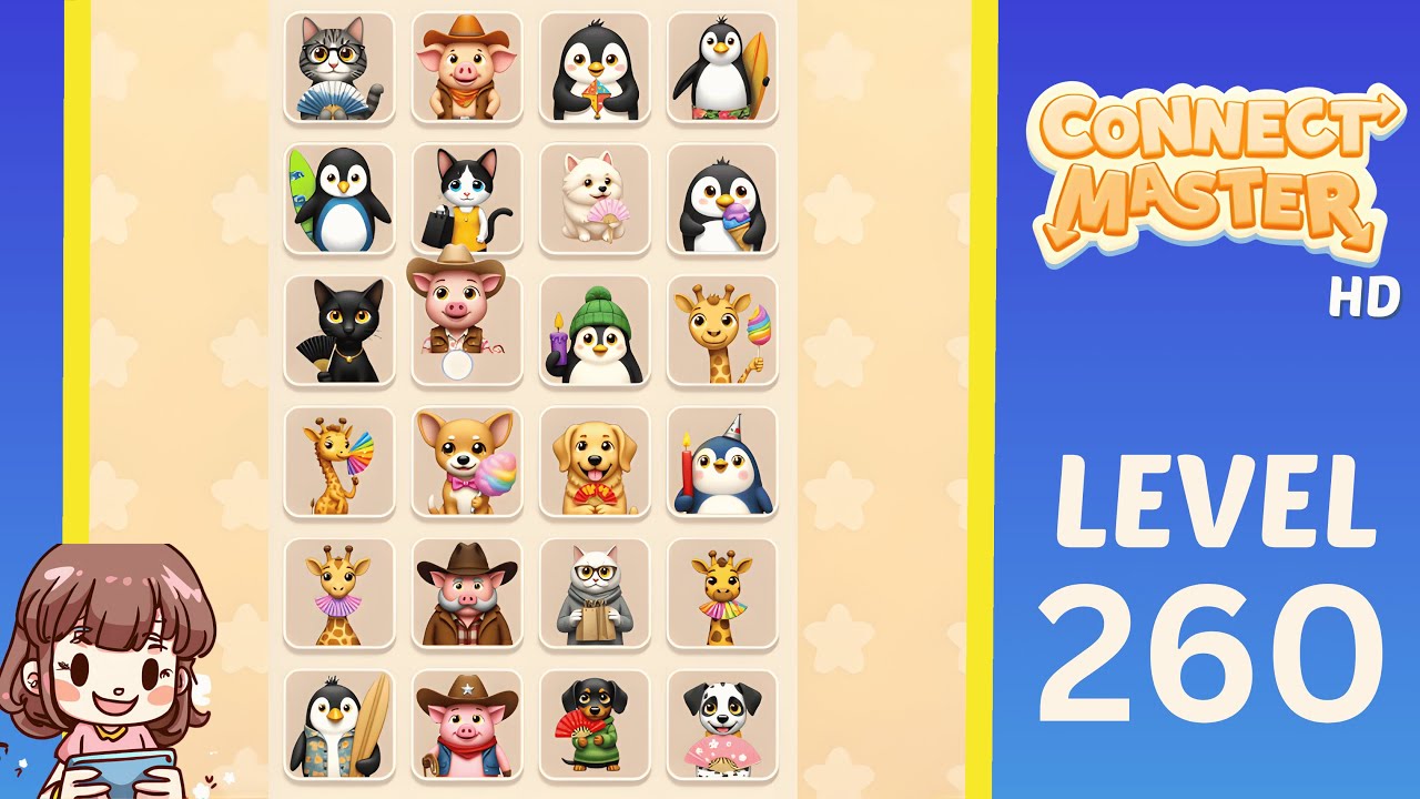 Connect Master Level 260 Solution Walkthrough