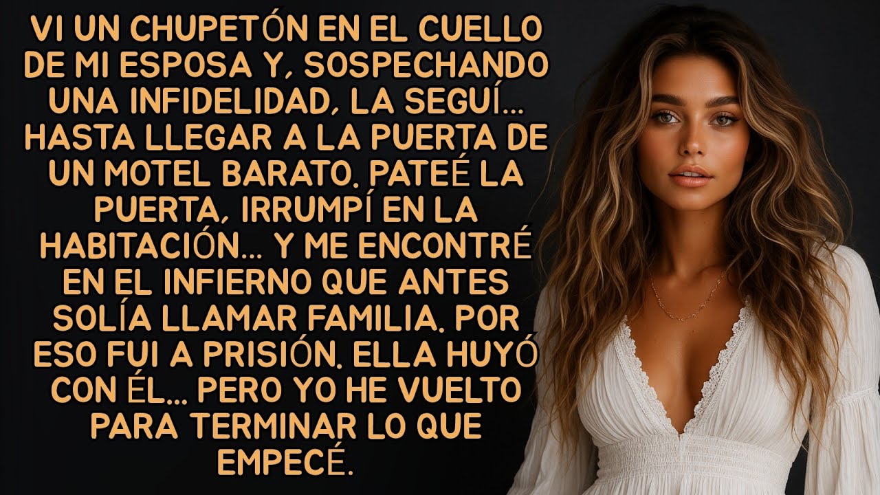 Vi un chupetón en el cuello de mi esposa y, sospechando una infidelidad, la seguí… hasta llegar a la