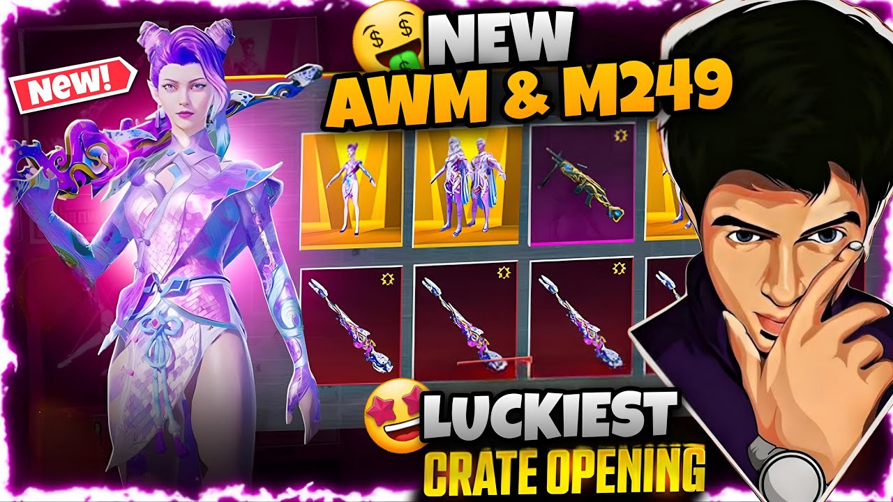 new awm & m249 spin #bgmi  #bgmilive  #madanop  #madan  #bts