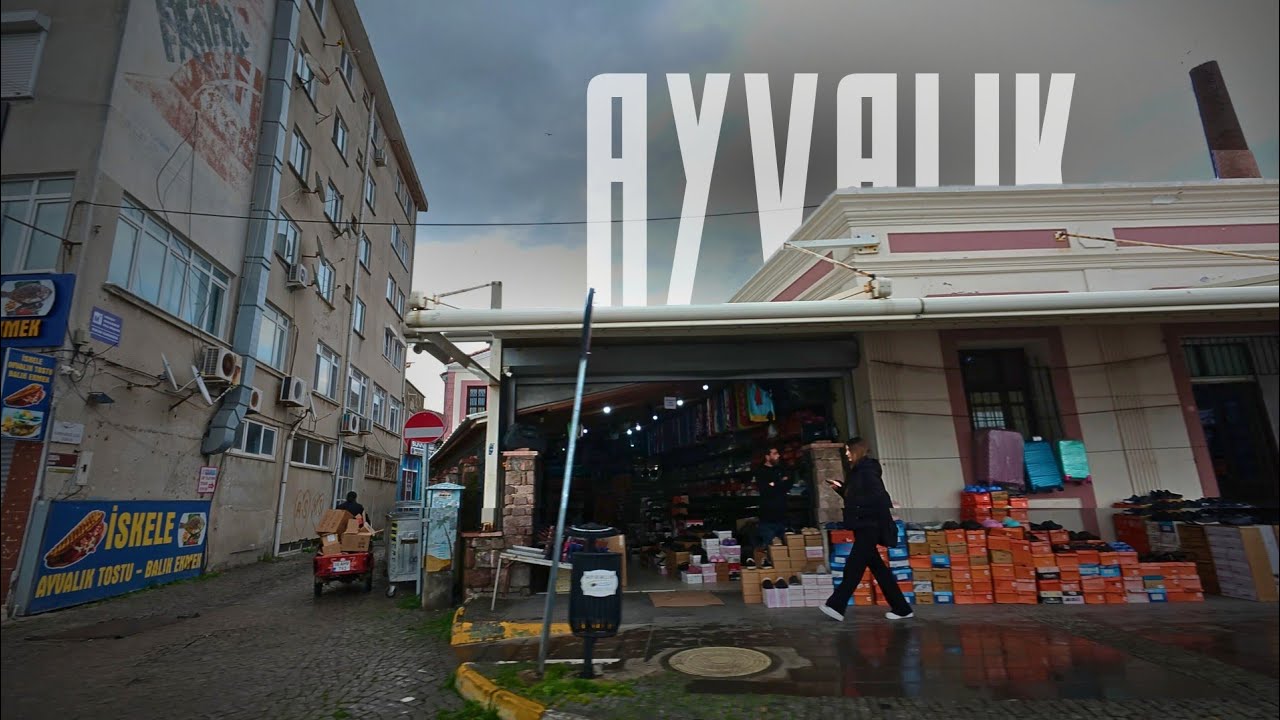 Айвалик на автомобиле: улицы