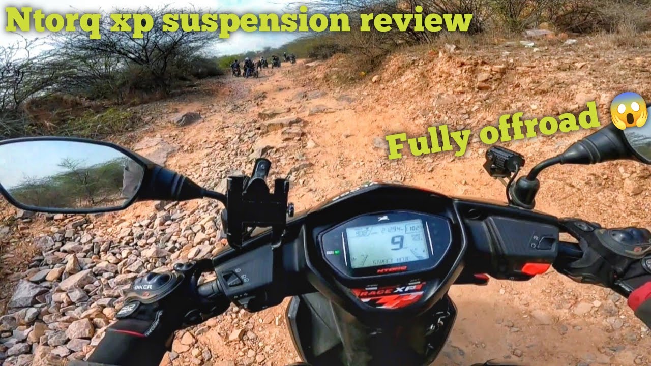 Ntorq race xp suspension review on off road 😱 ntorq race xp offroad test @VKD vlogs