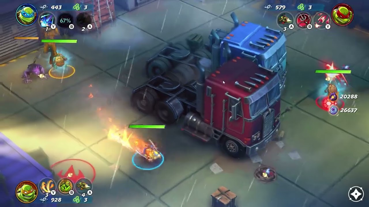 TMNT Splintered Fate |  3 Player co-op Speedrun in 13:00 IGT