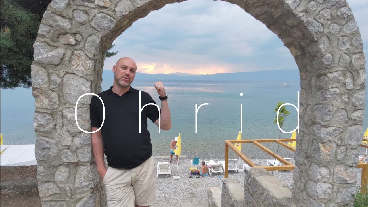 Ohrid Lake. Northern Macedonia.