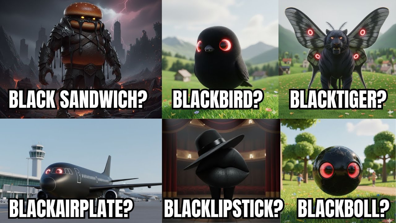 TOP BLACK Literal vs Real Meaning English Compound Words🔥