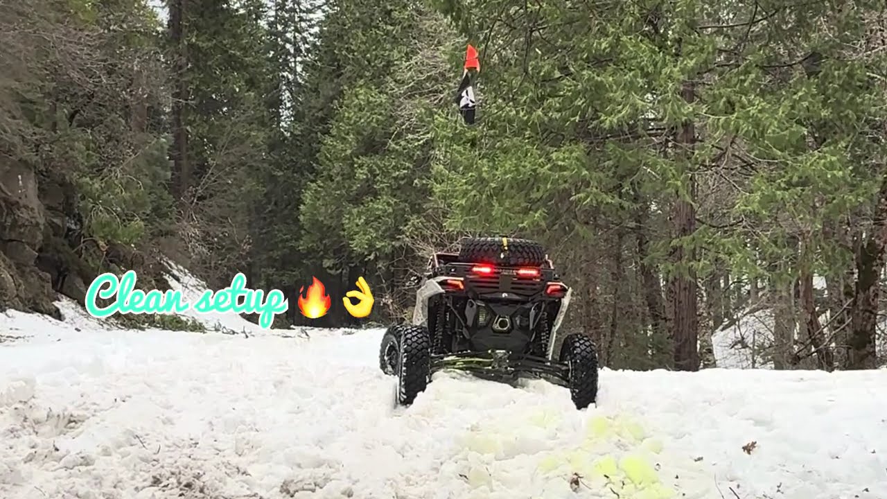 Limpiando los trails de Miami Creek después de la nieve ❄️ 