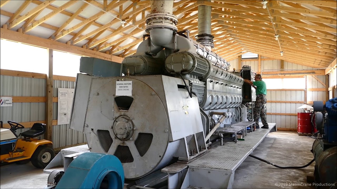 EMD 16-567-D1 Diesel Genset - 9000 Cu In - 1800 Hp - 1342 KW