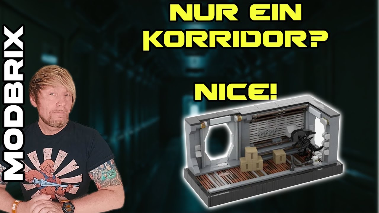 Modbrix liefert wieder solide Arbeit! Ein prima Set im Aufbau & Review | Korridor Alien 108964