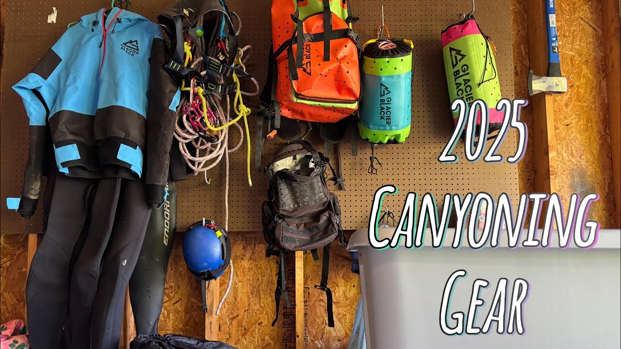 Canyoning Gear 2025 - Equipment for class C (wet canyons)