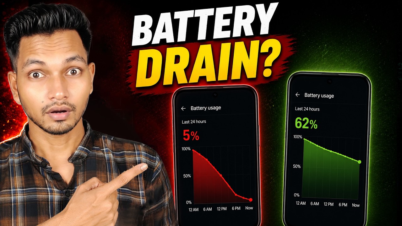 Battery Jaldi Khatam? 🔋 Turn OFF These 10 Settings Immediately! ⚡