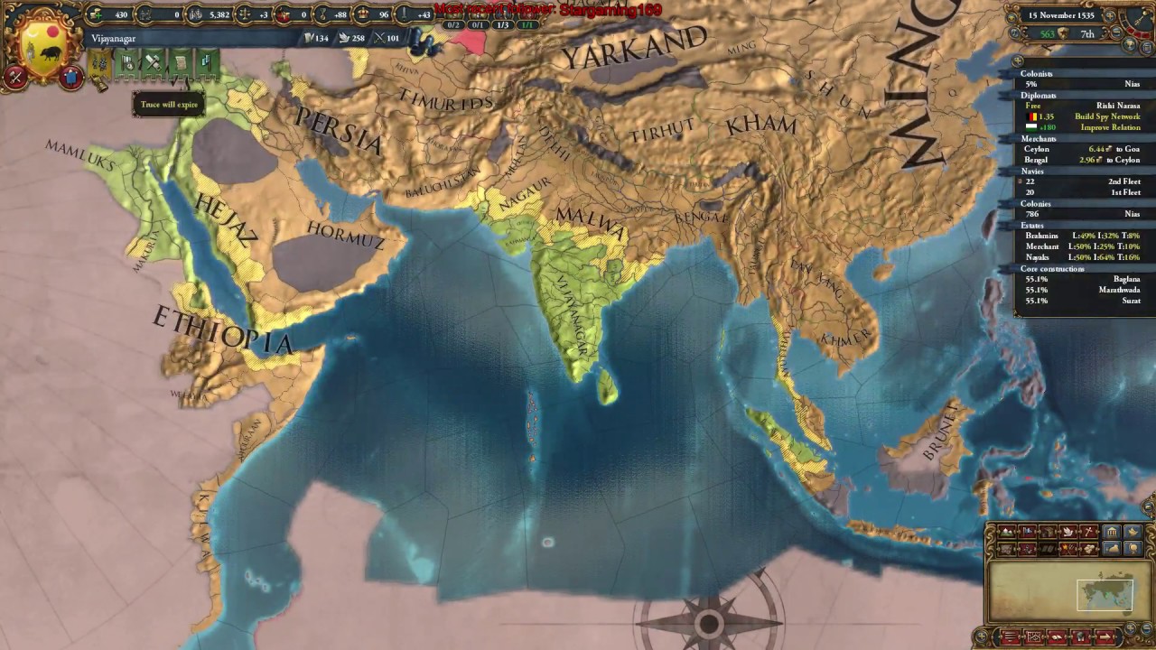 Patmos IV - EU IV Painting India Yellow (Part 27)