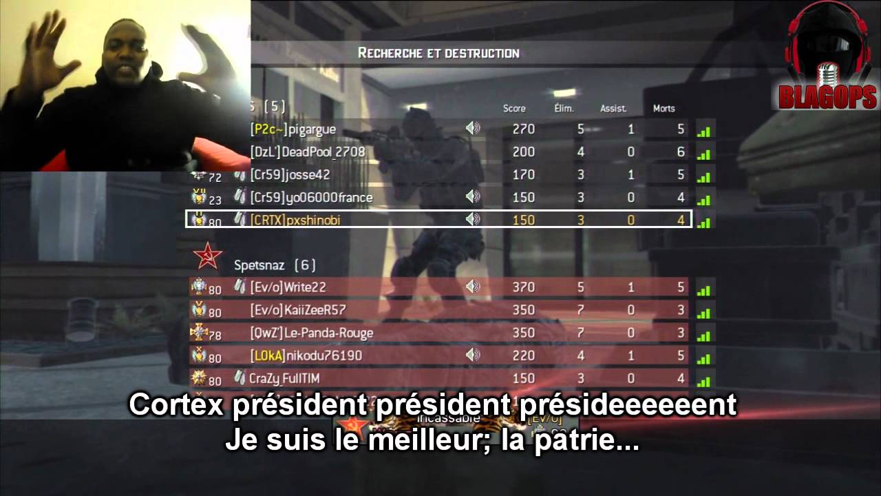 Cortex joue sur Call Of Duty MW3  #1