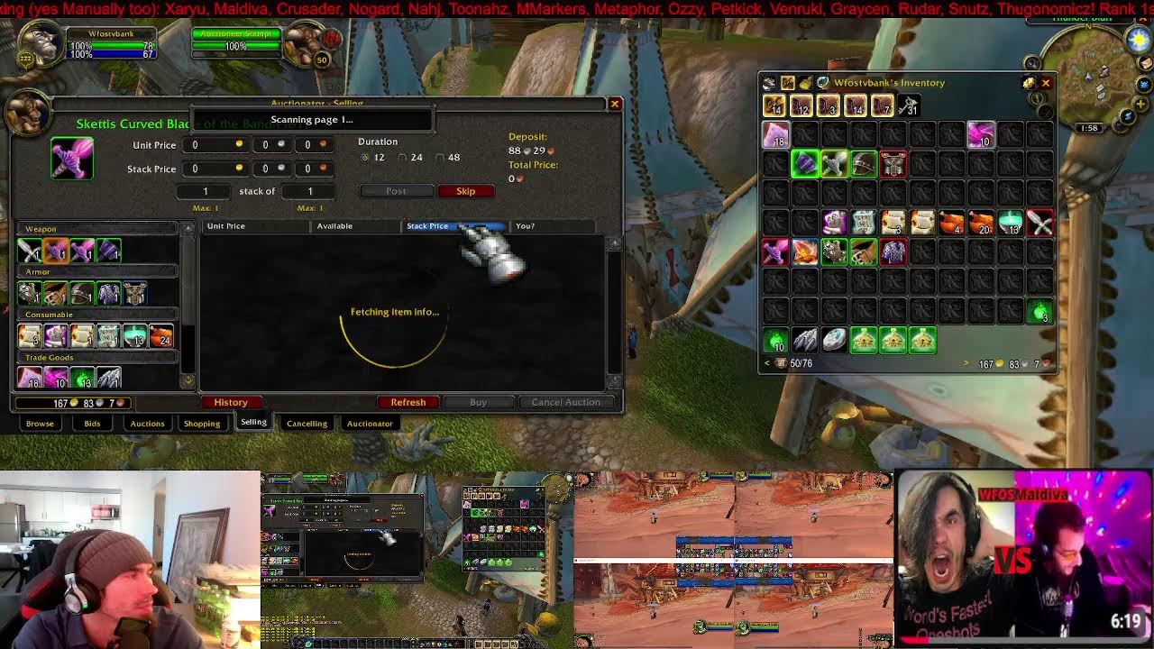 Manually Multiboxing 5 Elemental Shamans (62) | TBC!