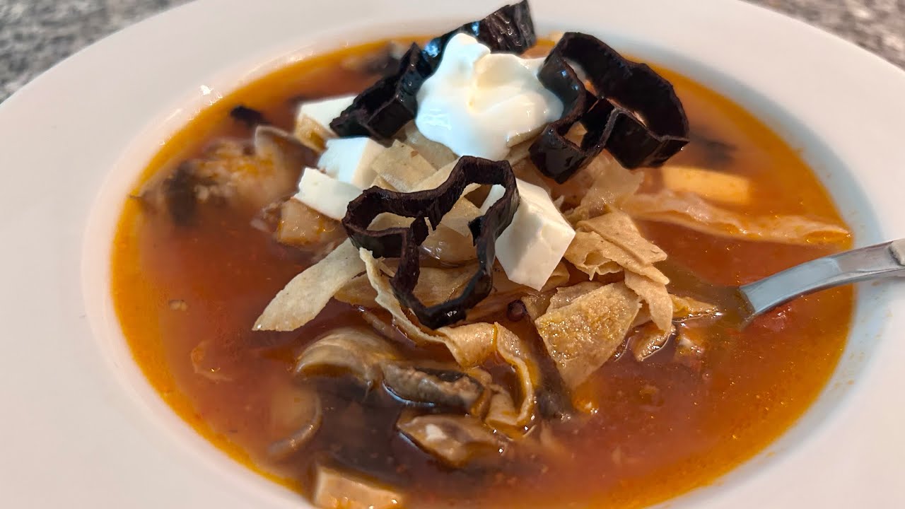 EN VIVO- SOPA DE HONGOS Y DE TORTILLA