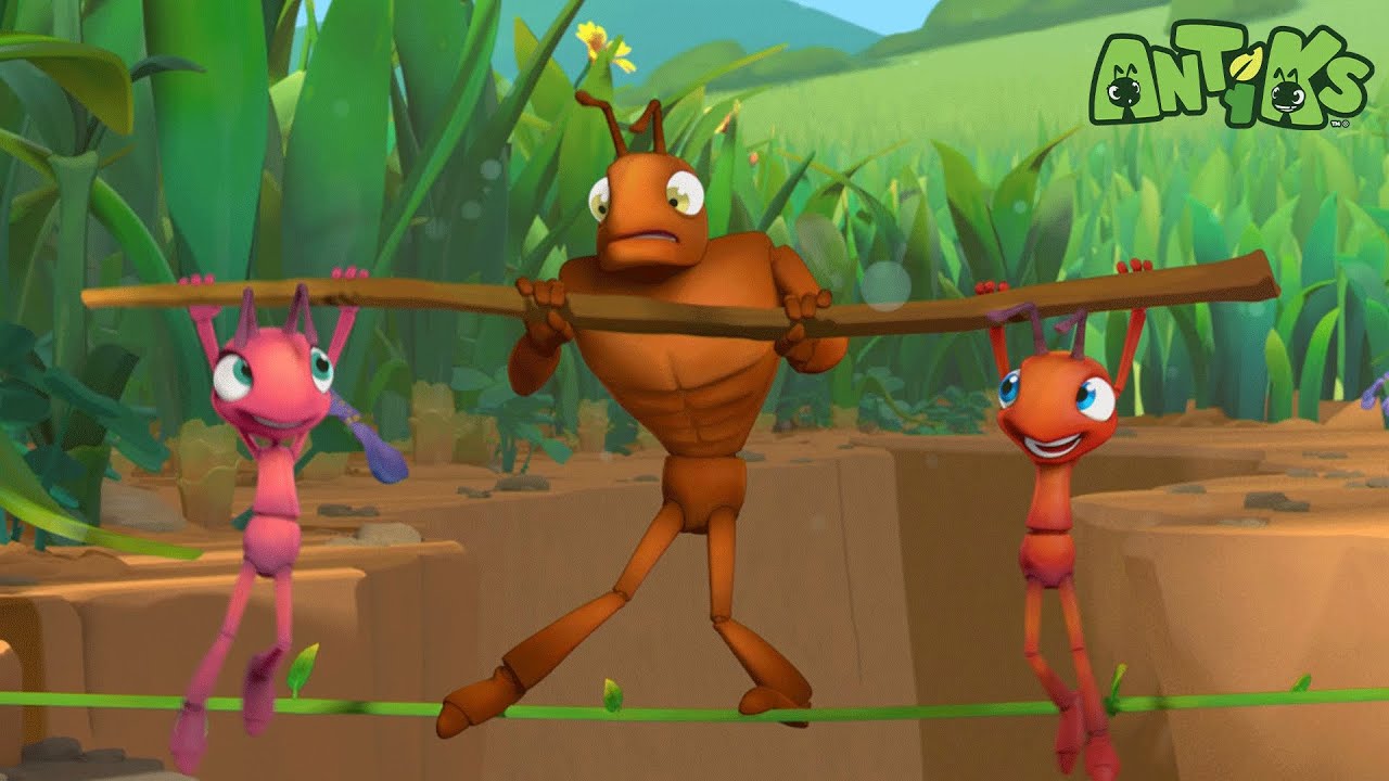 Equilíbrio Total 🐜 MARATONA DE ANTIKS BRASIL! 🐜 Desenhos Animados Infantis em Português