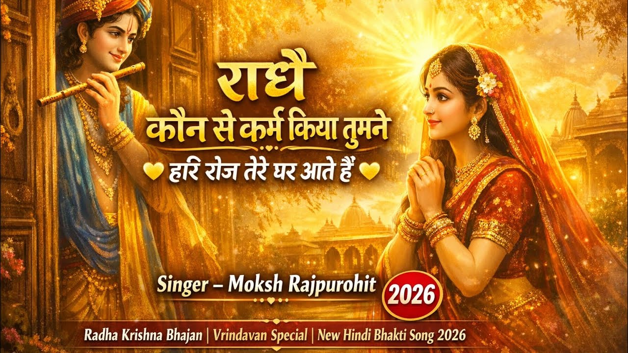 राधे रानी न्यू सॉन्ग 2026 | हरि रोज तेरे घर आते हैं  | New Radha Krishna Bhajan 2026 |  राधे राधे 