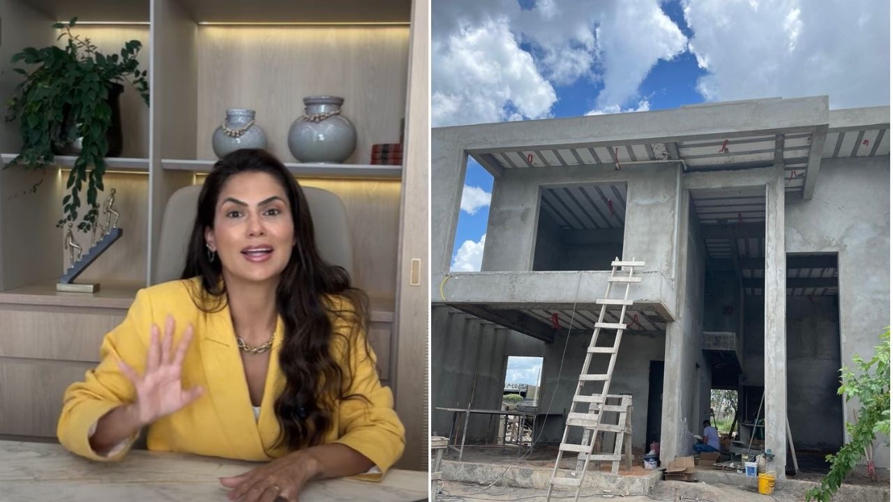 Projeto com P&eacute;-Direito Duplo: Integra&ccedil;&atilde;o Perfeita entre Sala, Cozinha e Gourmet &bull;Solu&ccedil;&atilde;o Inteligente