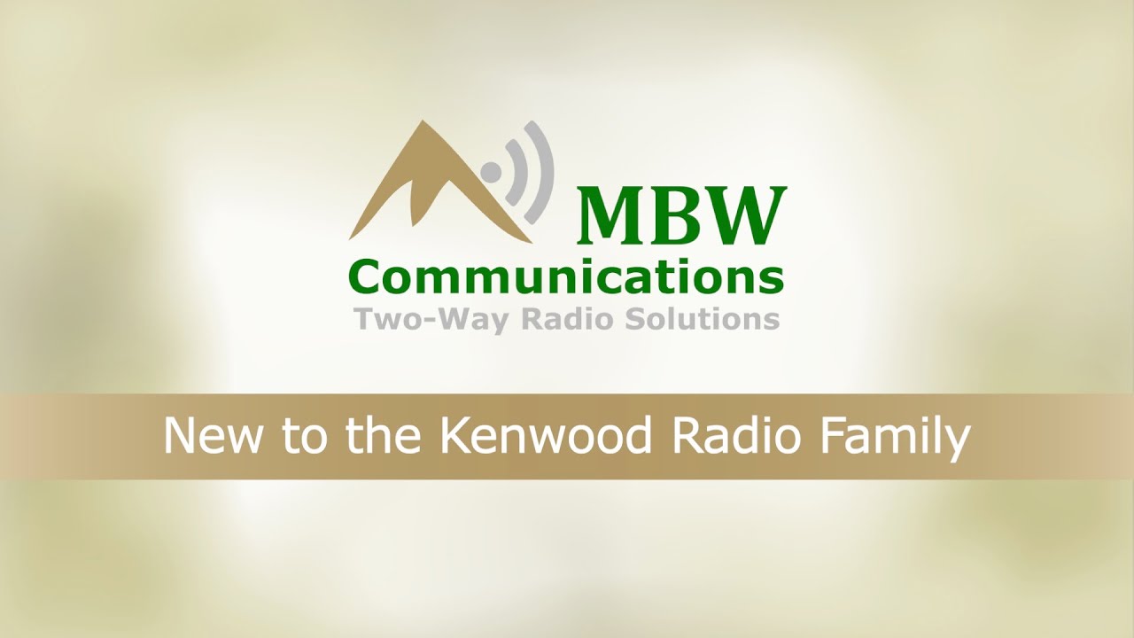 New to the Kenwood Radio Family