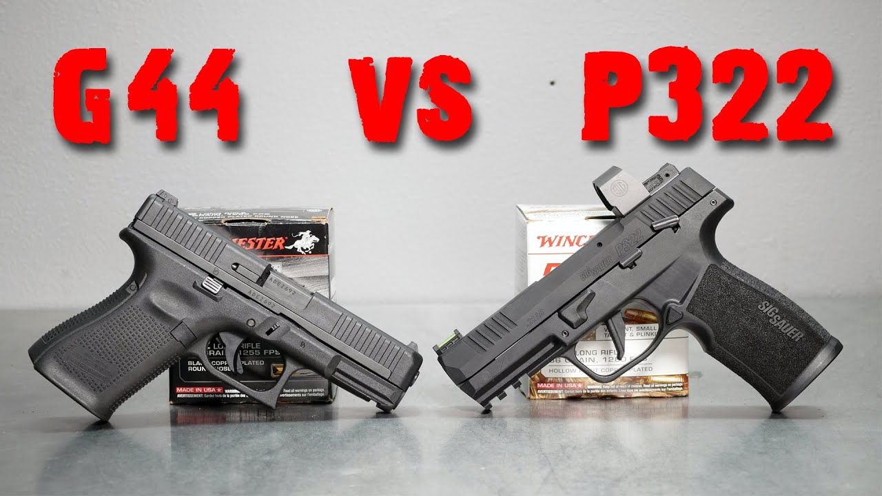 Glock 44 против Sig P322