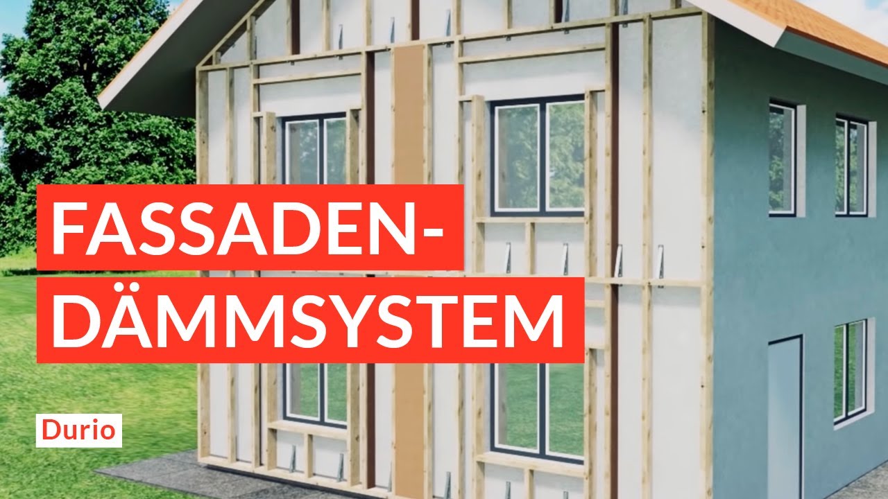 Durio – das ökologische Dämmsystem mit freier Fassadengestaltung