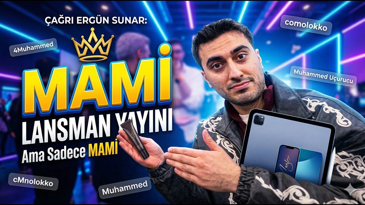 &Ccedil;ağrı Erg&uuml;n Lansman Yayını Ama Sadece MAMİ (4Muhammed, comolokko, 5Muhammed, Mami, Muhammed U&ccedil;urucu)