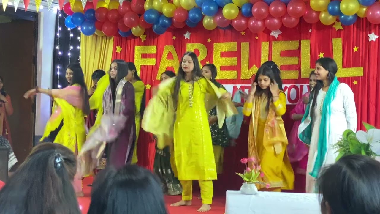 Farewell ka dance video viral 