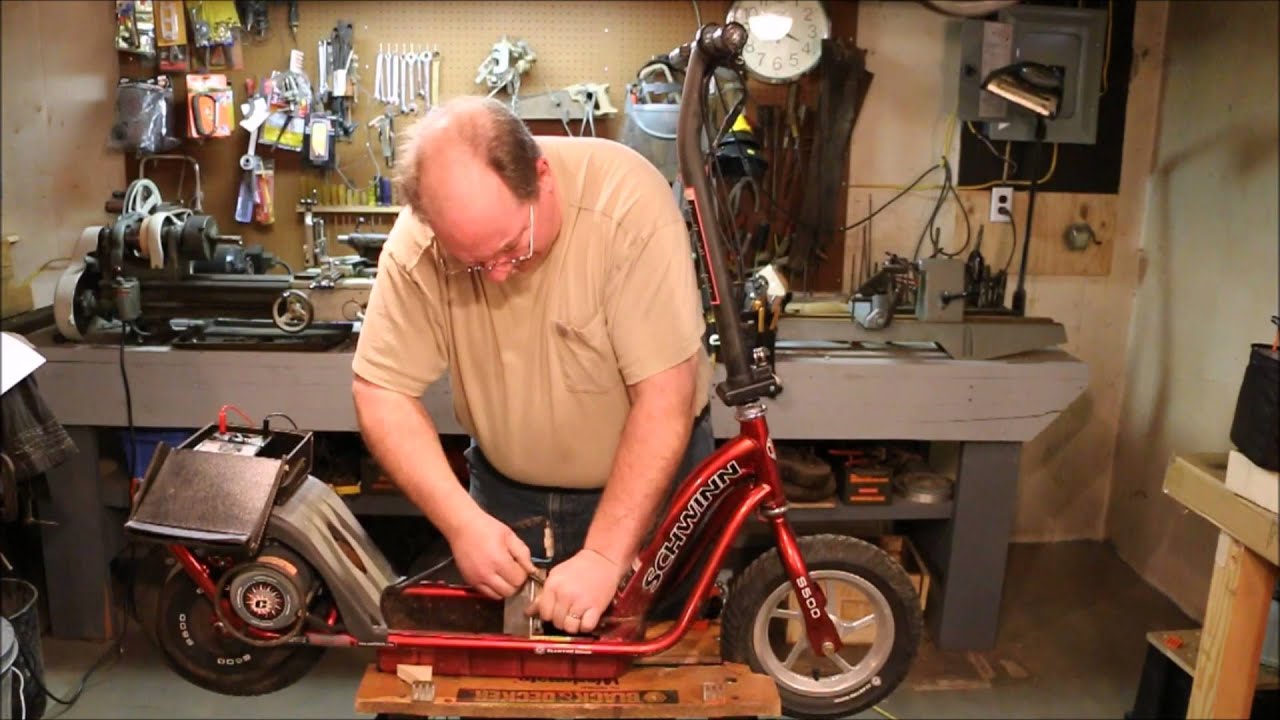 Bringing A Schwinn S500 Scooter Back From The Edge ~ By Old Sneelock's Workshop