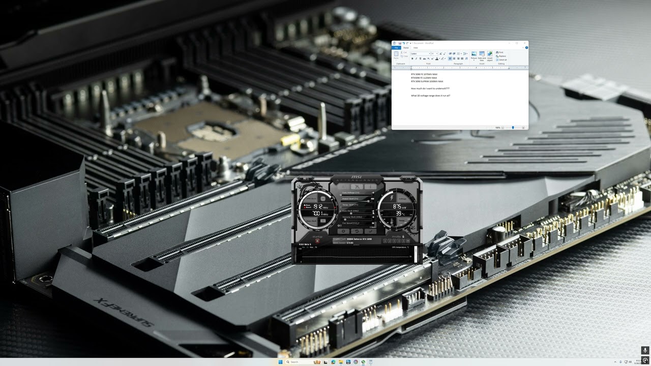 5090 Undervolting the proper way